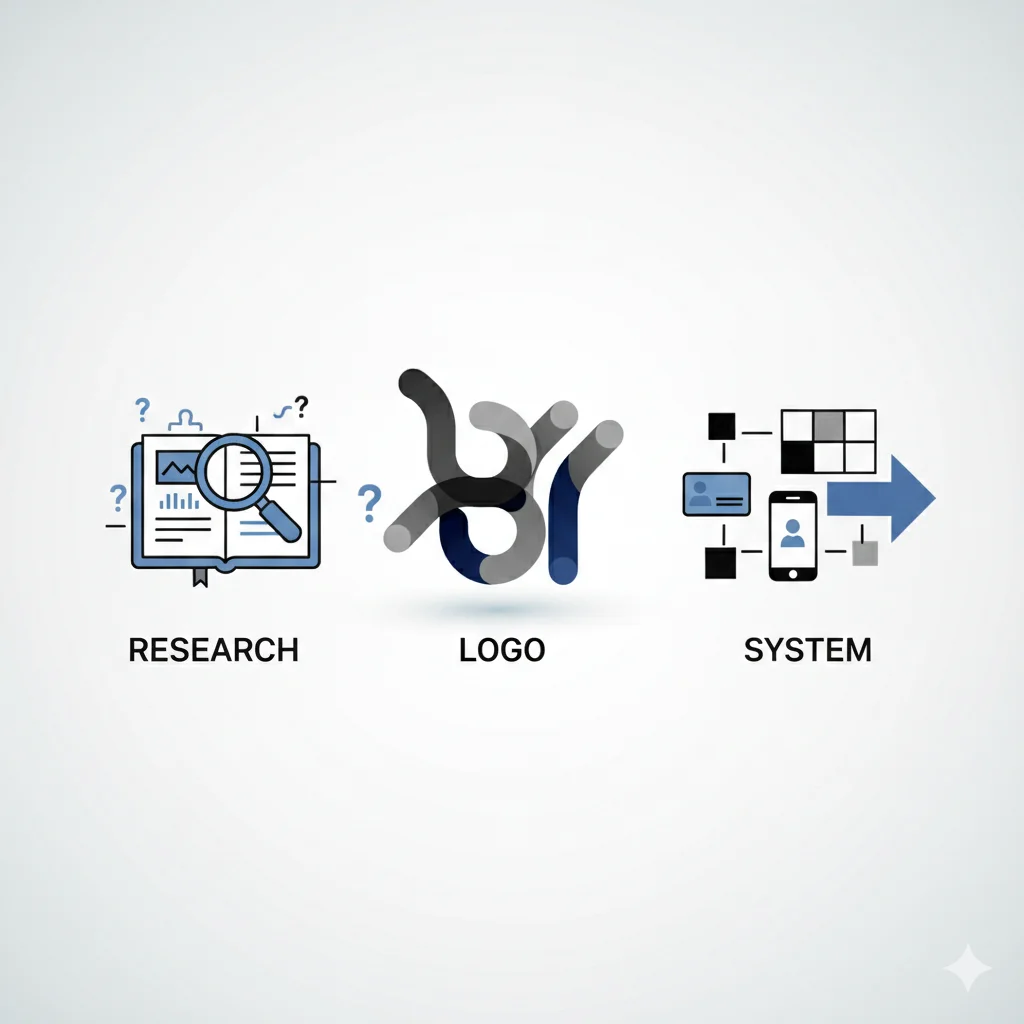 طراحی لوگو و هویت بصری سازمانی | خدمات حرفهای برندینگ 1 ترندهای طراحی لوگو و هویت بصری